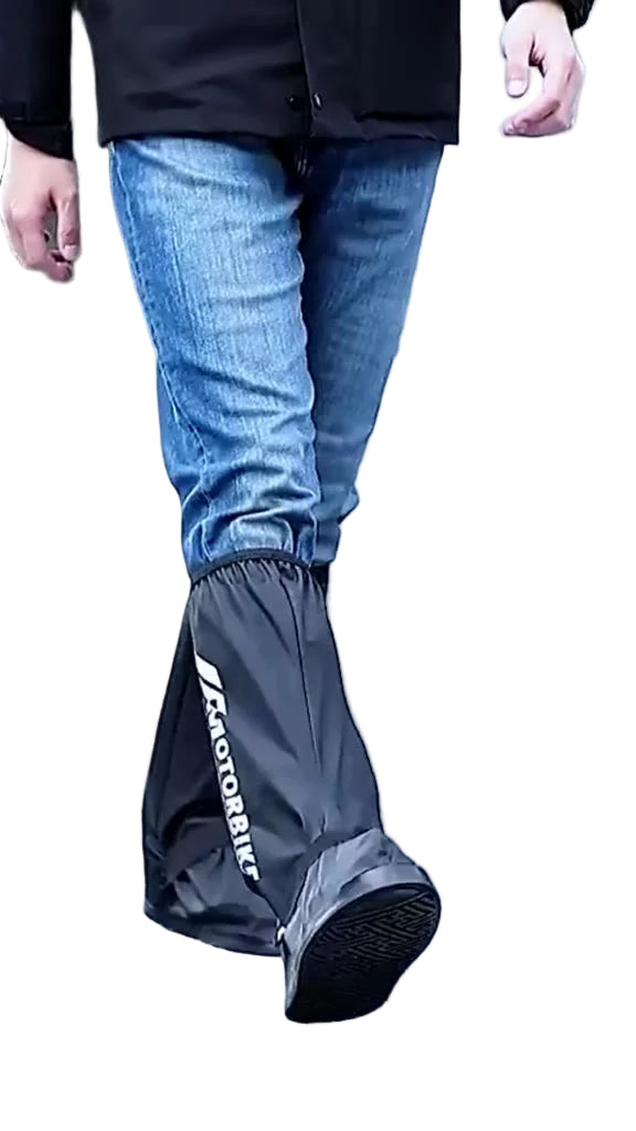 Polaina Impermeavel Bota Galocha Protetor Calcado Capa de Chuva Motoqueiro