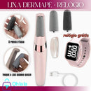 Lixa Elétrica para os Pés – Eliminadora da Pele Áspera e Calos - DermaPé