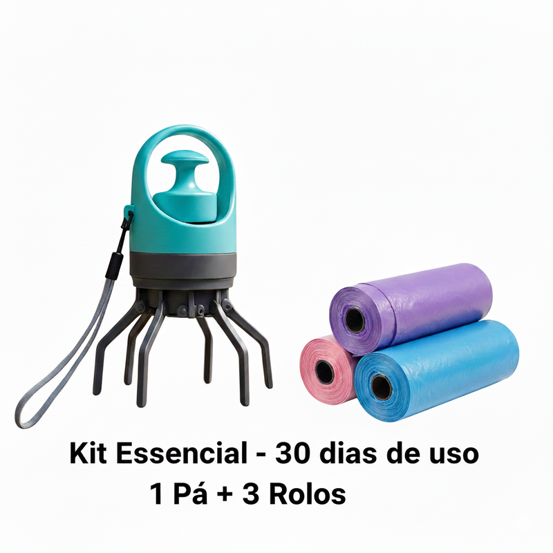 pá cata coco para cachorro