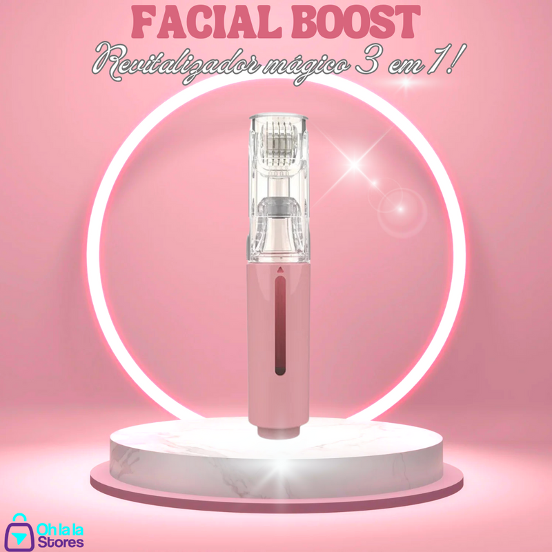 Revitalizador Facial 3 em 1 - Facial Boost