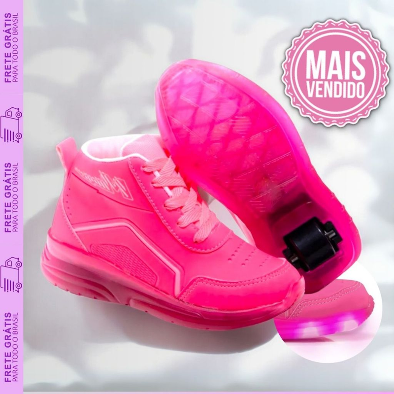 tênis com rodinhas infantil