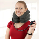 Colar Cervical Inflável para Tração e Alongamento do Pescoço