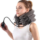 Colar Cervical Inflável para Tração e Alongamento do Pescoço