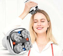 Massageador Capilar Elétrico Recarregável para Massagem do Couro Cabeludo