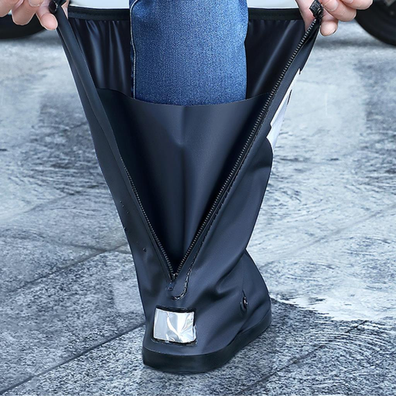 Polaina Impermeavel Bota Galocha Protetor Calcado Capa de Chuva Motoqueiro