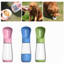 Garrafa De Água 2 Em 1 Portátil Para Gatos Cães E Dispensador Multifuncional