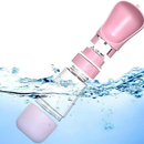 Garrafa De Água 2 Em 1 Portátil Para Gatos Cães E Dispensador Multifuncional