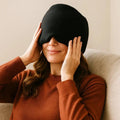 Touca de Terapia Térmica em Gel Quente e Fria para Relaxamento e Conforto