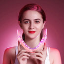 Aparelho de Emagrecimento Facial com Terapia LED e Fototerapia - ideal para quem deseja reduzir a flacidez, modelar o rosto e eliminar a papada