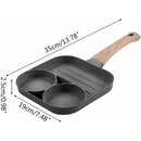 Frigideira Antiaderente Multiuso 3 em 1 com Cabo Removível – Cozinha Saudável e Prática