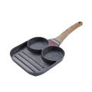 Frigideira Antiaderente Multiuso 3 em 1 com Cabo Removível – Cozinha Saudável e Prática