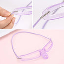 Molde Sobrancelha 8 em 1 para Profissionais e Amantes de Maquiagem, Design Preciso com 8 Estilos, Kit Completo com Suporte e Alça