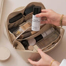 Necessaire Organizadora Feminina Linda Mulher - Ideal para Maquiagens e Itens Pessoais - Design Dobrável com 6 Compartimentos e Proteção Térmica