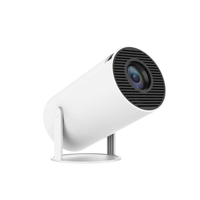 Projetor Portátil Cubic Ultra 4K: Cinema em Casa com Wi-Fi e Android para Entretenimento Completo