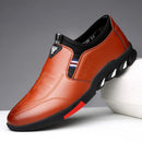 Sapatênis Masculino em Couro com Solado Ortoflex – Caminhe com Conforto