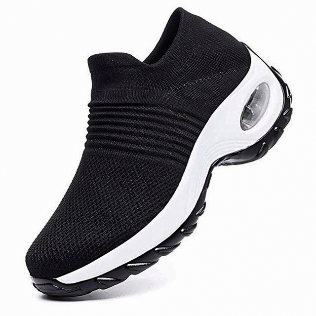 Tênis Confort Run para Caminhada - Solução Confortável para Atividades Diárias - Cabedal Sem Costuras com Salto de 5 cm e Amortecimento Superior